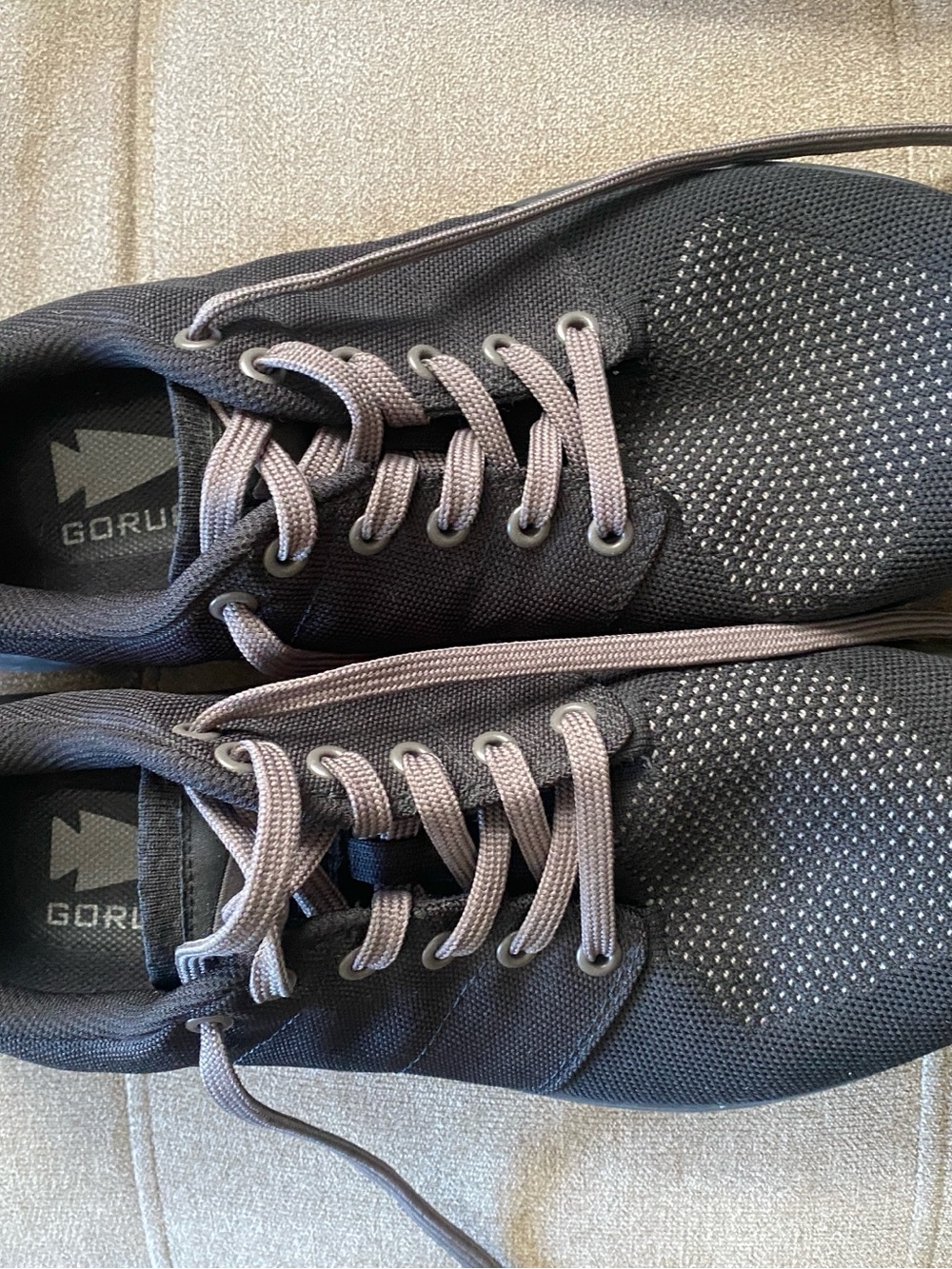 GoRuck Lightweight Black Athletic Sneakers for Men